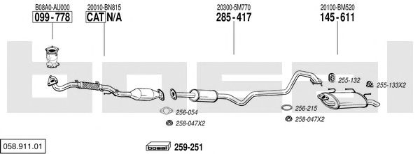Exhaust System 058.911.01