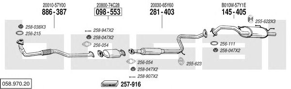 Exhaust System 058.970.20