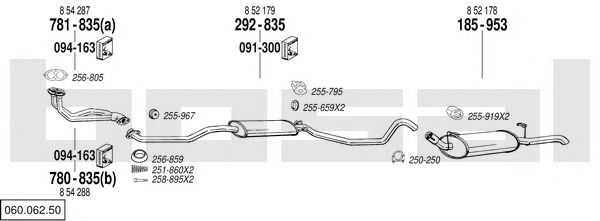 Exhaust System 060.062.50
