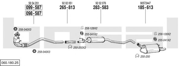 Exhaust System 060.180.25
