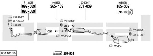 Exhaust System 060.181.50