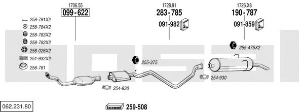 Exhaust System 062.231.80