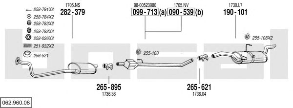 Exhaust System 062.960.08