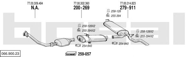 Exhaust System 066.900.23