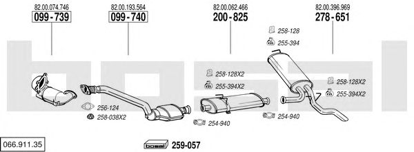 Exhaust System 066.911.35