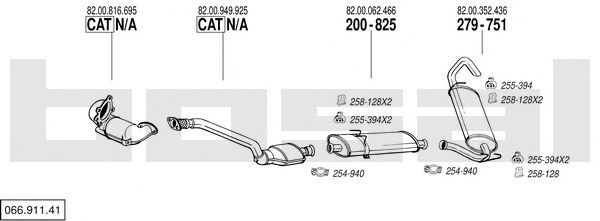 Exhaust System 066.911.41