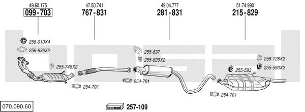 Exhaust System 070.090.60