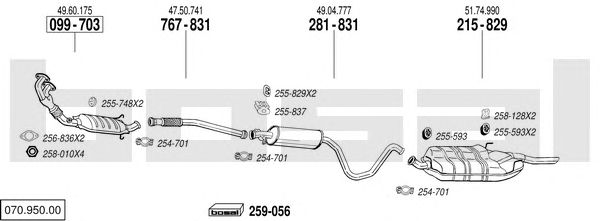 Exhaust System 070.950.00