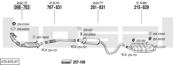 Exhaust System 070.970.07