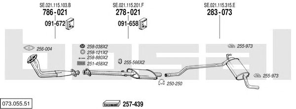 Exhaust System 073.055.51
