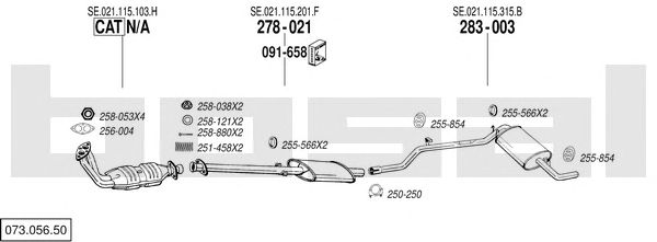Exhaust System 073.056.50