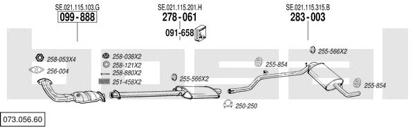 Exhaust System 073.056.60