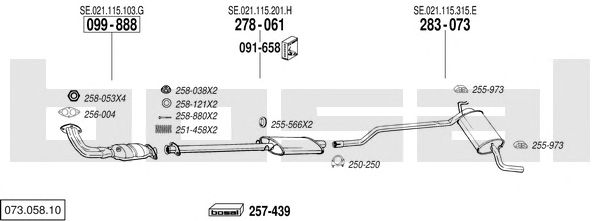 Exhaust System 073.058.10