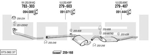 Exhaust System 073.082.37