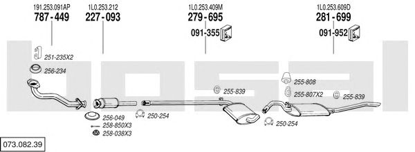 Exhaust System 073.082.39