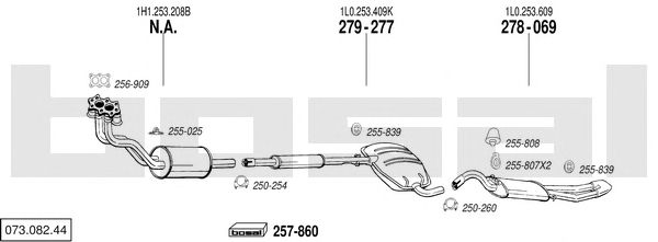 Exhaust System 073.082.44