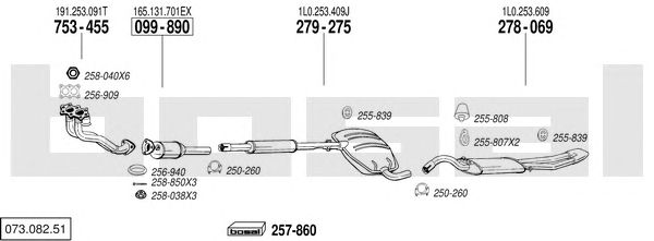 Exhaust System 073.082.51
