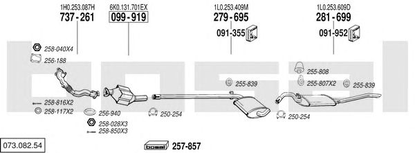 Exhaust System 073.082.54