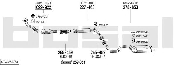 Exhaust System 073.082.73