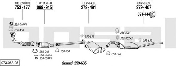 Exhaust System 073.083.05