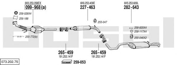 Exhaust System 073.202.75