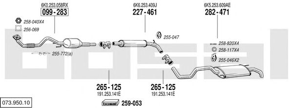 Exhaust System 073.950.10