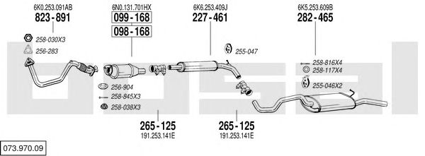 Exhaust System 073.970.09