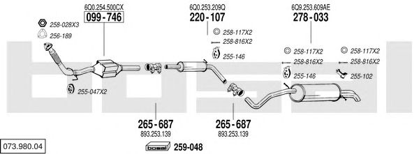 Exhaust System 073.980.04