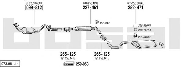 Exhaust System 073.981.14