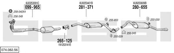 Exhaust System 074.082.56