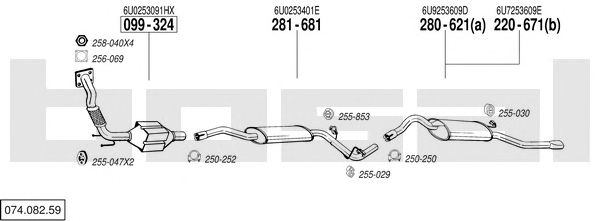 Exhaust System 074.082.59