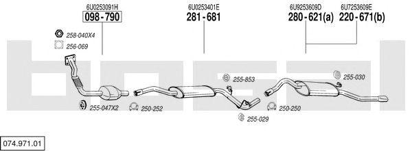 Exhaust System 074.971.01