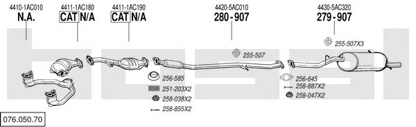 Exhaust System 076.050.70