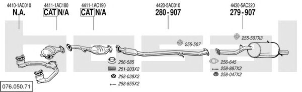 Exhaust System 076.050.71