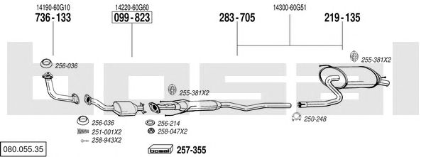 Exhaust System 080.055.35