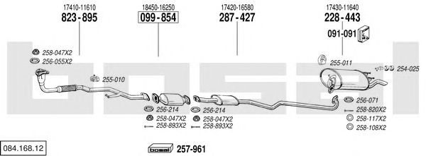 Exhaust System 084.168.12