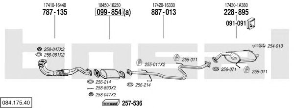 Exhaust System 084.175.40