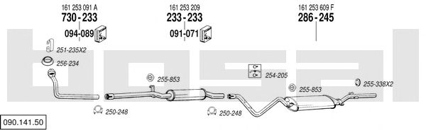 Exhaust System 090.141.50
