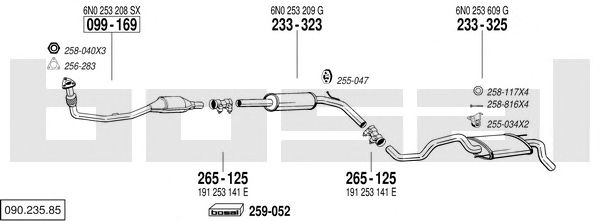 Exhaust System 090.235.85