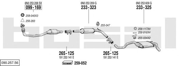 Exhaust System 090.257.56
