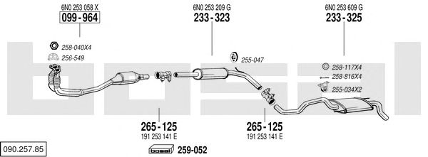 Exhaust System 090.257.85