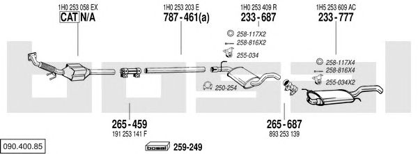 Exhaust System 090.400.85