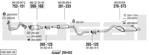 Exhaust System 090.960.36