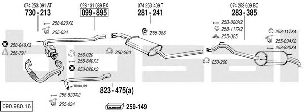 Exhaust System 090.980.16