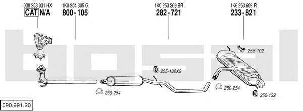 Exhaust System 090.991.20