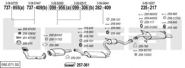 Exhaust System 092.071.52