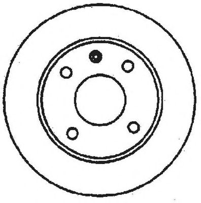 Тормозной диск 561087J
