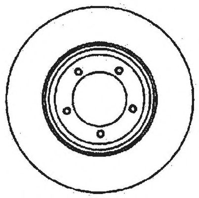 Тормозной диск 561121B