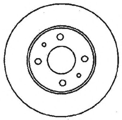 Тормозной диск 561380B