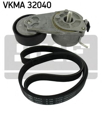 Поликлиновой ременный комплект VKMA 32040